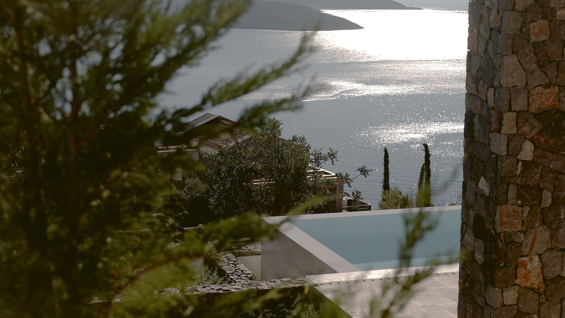 The Peaks Golf Residences aerial view - luxury villas and townhouses at Luštica Bay, Montenegro